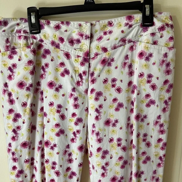 Nicole by Nicole Miller Floral Print Pants - Picture 2 of 7